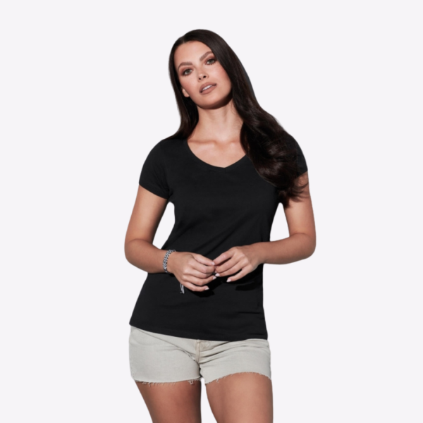 T-Shirt femme col V Megan V Neck