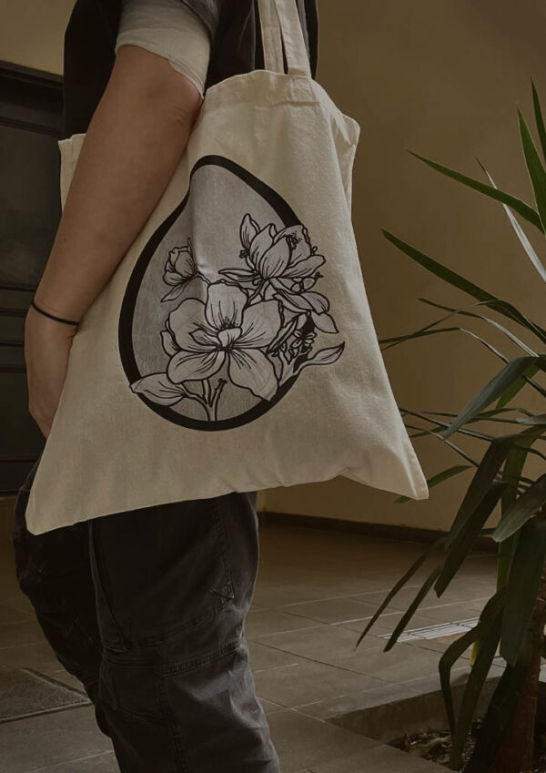 Tot bag floral